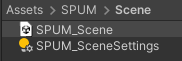 SPUM_Sceneの格納場所