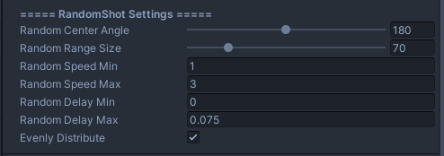 RandomShotSettings