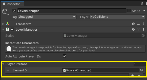 LevelManager